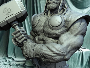 THOR - Badass 3D print model 3D Print Model