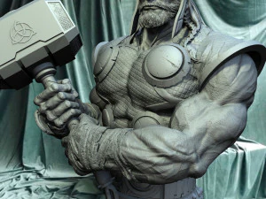 THOR - Badass 3D print model 3D Print Model