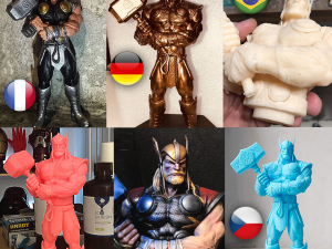 THOR - Badass 3D print model 3D Print Model