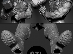 THOR - Badass 3D print model 3D Print Model