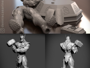 THOR - Badass 3D print model 3D Print Model