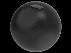 hexagon planet earth 3D Model