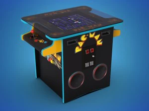 m&aacute;quina de jogo arcade de mesa de coquetel Modelo 3D