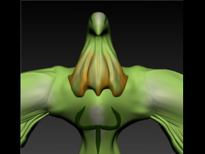 quetzalcoatl electric bird 3D Модель