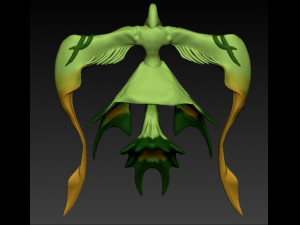quetzalcoatl electric bird 3D Модель