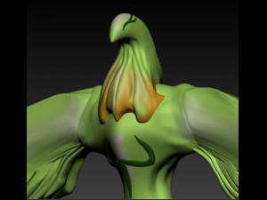 quetzalcoatl electric bird 3D Модель