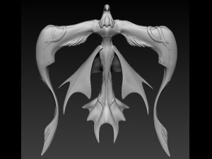 quetzalcoatl electric bird 3D Модель
