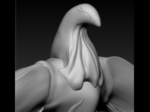 quetzalcoatl electric bird 3D Модель