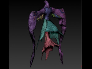 quetzalcoatl electric bird 3D Модель