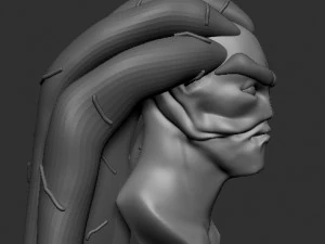toby god of the sea 3D Model