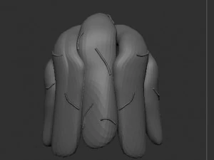 toby god of the sea 3D Model