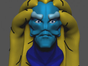 toby god of the sea 3D Model