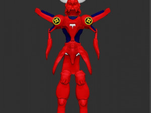 samurai armor network 3D Model