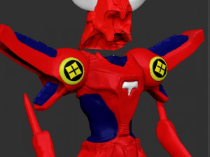 samurai armor network 3D Модель