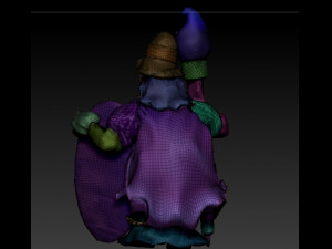 dwart painter 3D-Modell