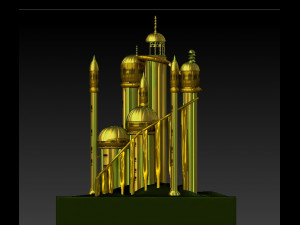 castle of the ocean 3D 模型