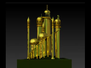 castle of the ocean 3D Model