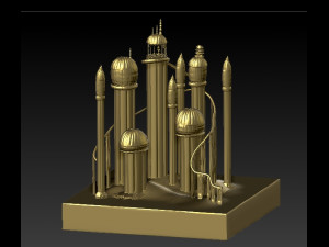 castle of the ocean 3D 模型