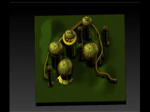 castle of the ocean 3D Model