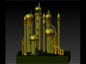 castle of the ocean 3D Model