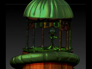 castle of the ocean 3D Model