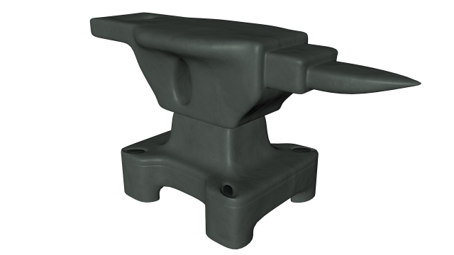 anvil fantasy world 3D Model .c4d .max .obj .3ds .fbx .stl .blend 