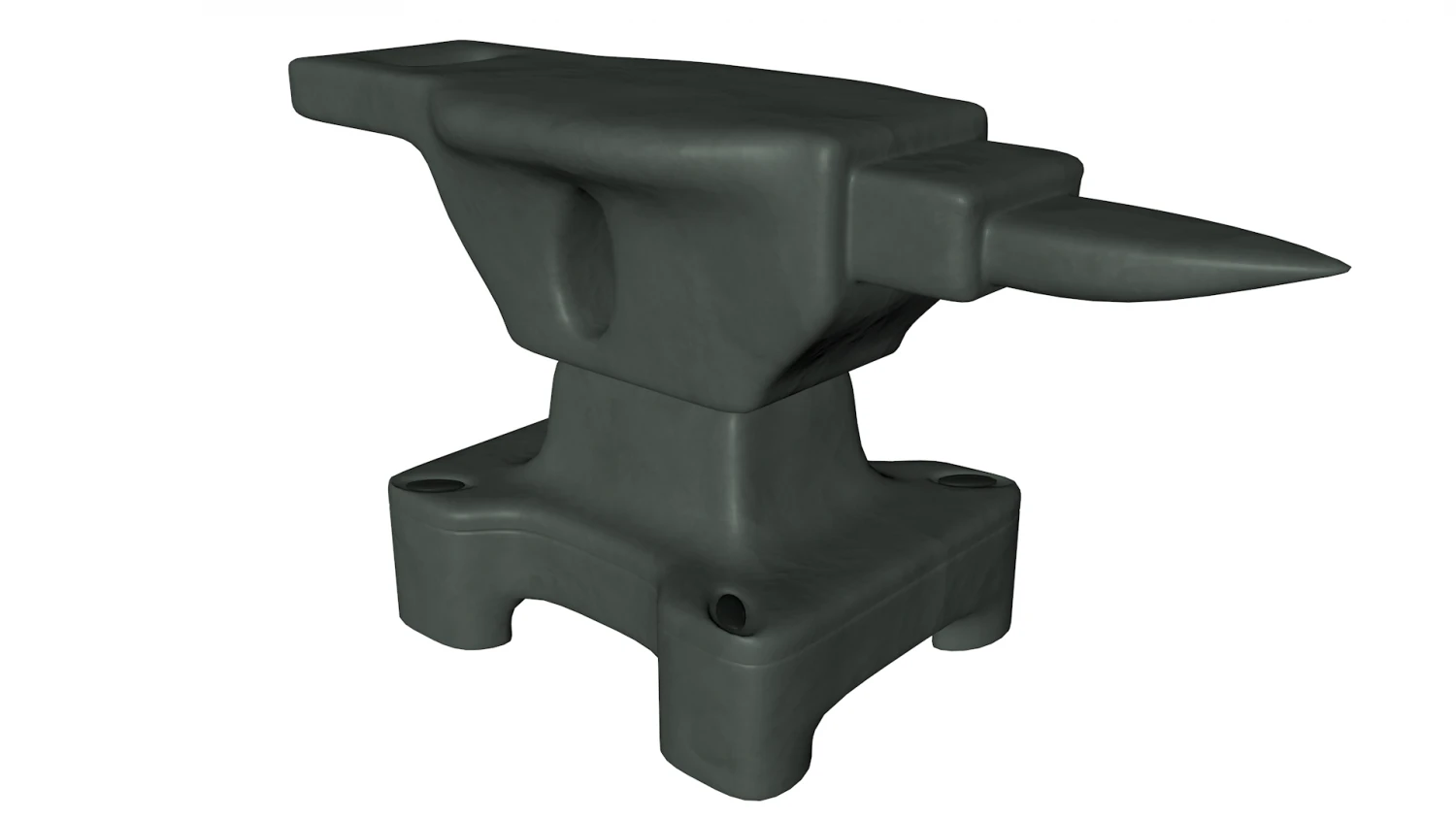 anvil fantasy world 3D Model .c4d .max .obj .3ds .fbx .stl .blend 