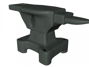 anvil fantasy world 3D Model