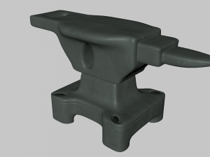 anvil fantasy world 3D Model