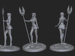 forest elf 3D 프린트 모델