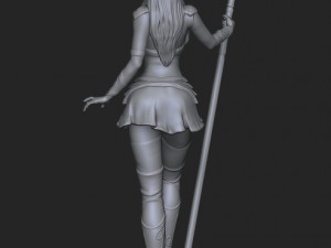 forest elf 3Dプリントモデル