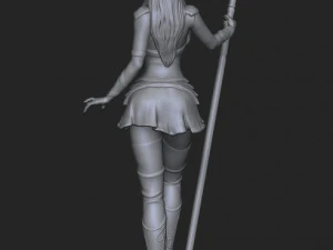 숲의 엘프 3D 프린트 모델