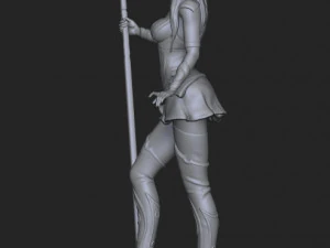 숲의 엘프 3D 프린트 모델