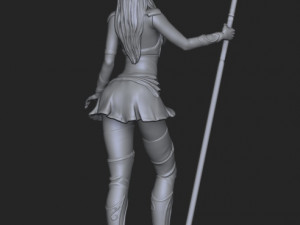 forest elf 3Dプリントモデル