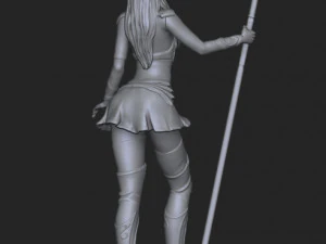 숲의 엘프 3D 프린트 모델