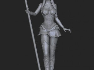 forest elf 3Dプリントモデル
