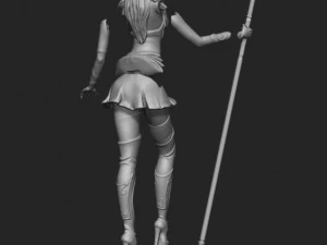 숲의 엘프 3D 프린트 모델