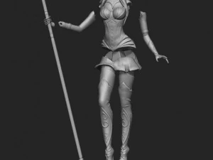 숲의 엘프 3D 프린트 모델