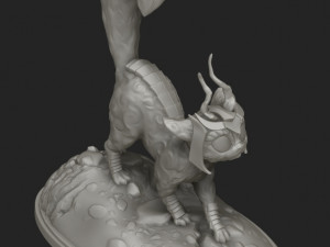 a little guardian 3Dプリントモデル