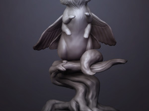 gybrid with many paws 3D 프린트 모델
