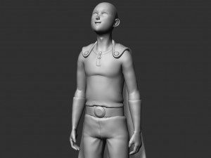 saitama 3D 프린트 모델