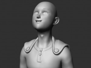 saitama 3D-Druckmodell