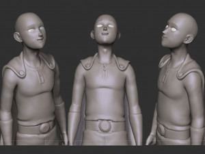 saitama 3D-Druckmodell