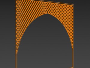 diagonal arch 3D 모델