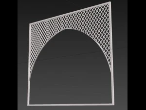 diagonal arch 3D Model