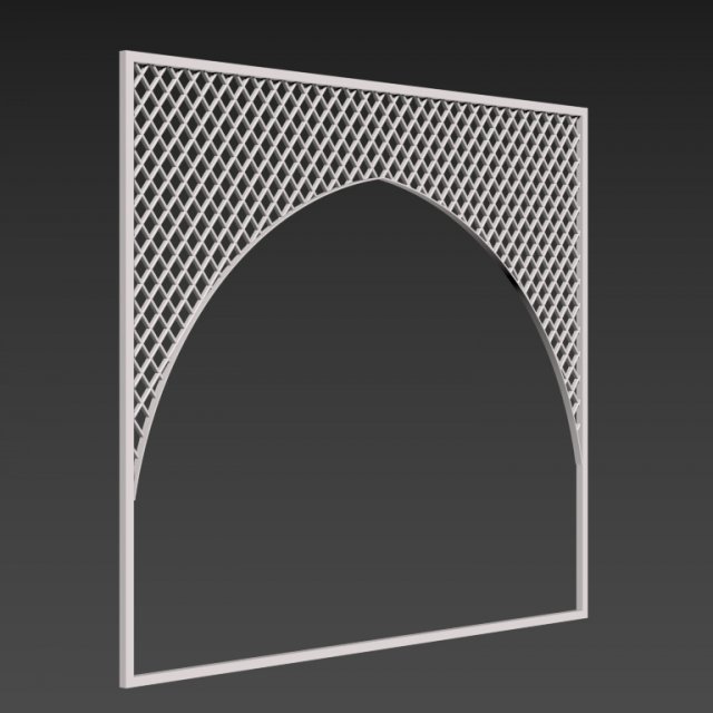 arch 3D Model .c4d .max .obj .3ds .fbx .stl .blend 