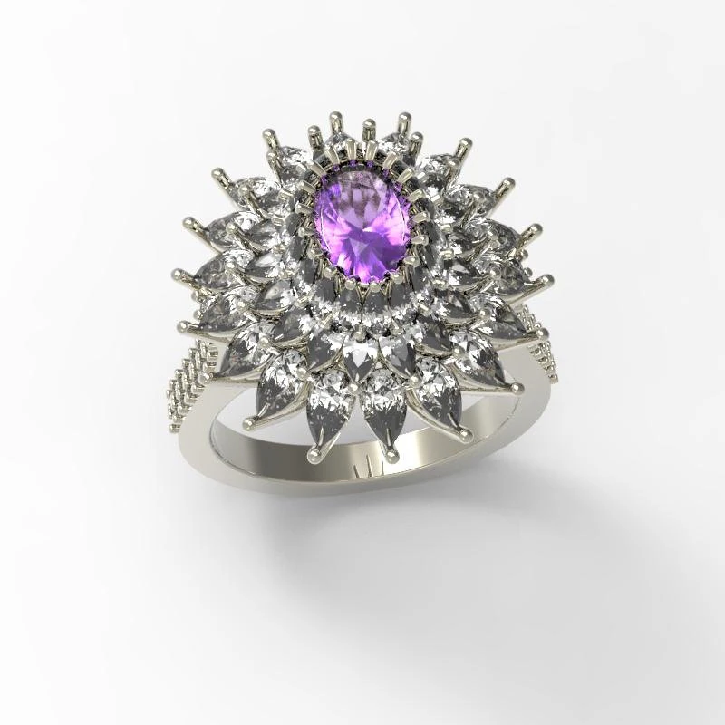 ring volcano 3D Print Model .c4d .max .obj .3ds .fbx .stl .blend 