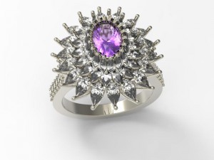 ring volcano 3D Print Model