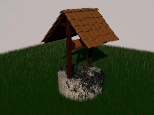 कुंआ 3D मॉडल