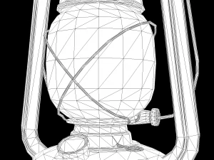 oil lanterns pbr 3D Model